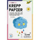 Papier crépon folia 82391 assortiment de couleurs de papier crépon
