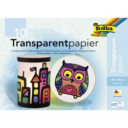 Papier kraft folia 888, assortiment de couleurs de papier transparent
