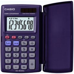 Calculatrice de poche Casio HS-8ver gris