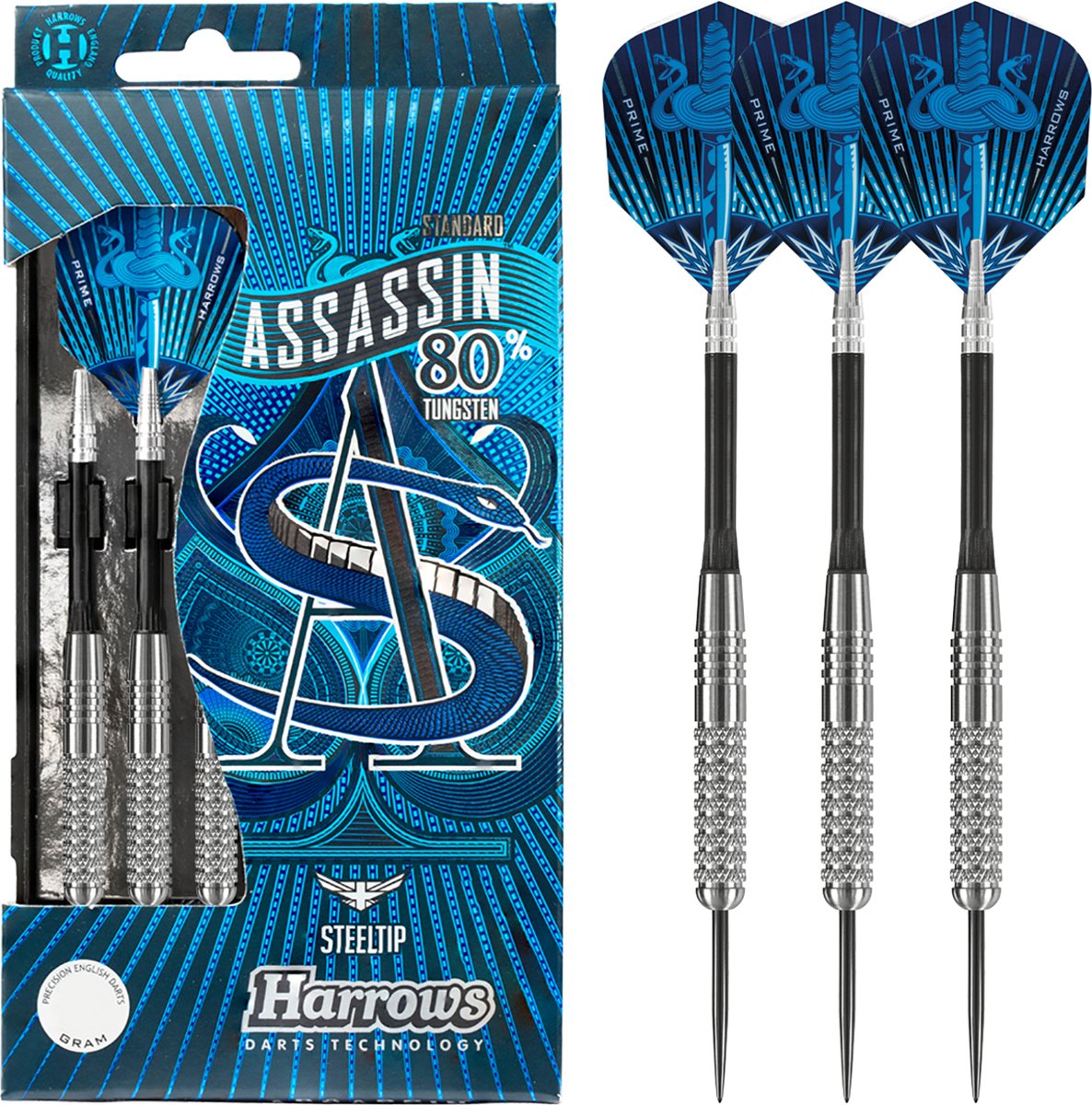 Harrows assassin standard 80% tungstène 25gr