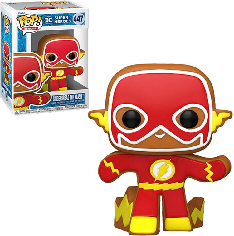 DC Comics Funko The Flash - Pop des Fêtes 2022 ! heros the flash figurine de collection 9 cm - multicolore
