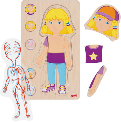 GOKI WOODEN-LAYER PUBLIT GIRL GIRME HUMAN, 29SE.