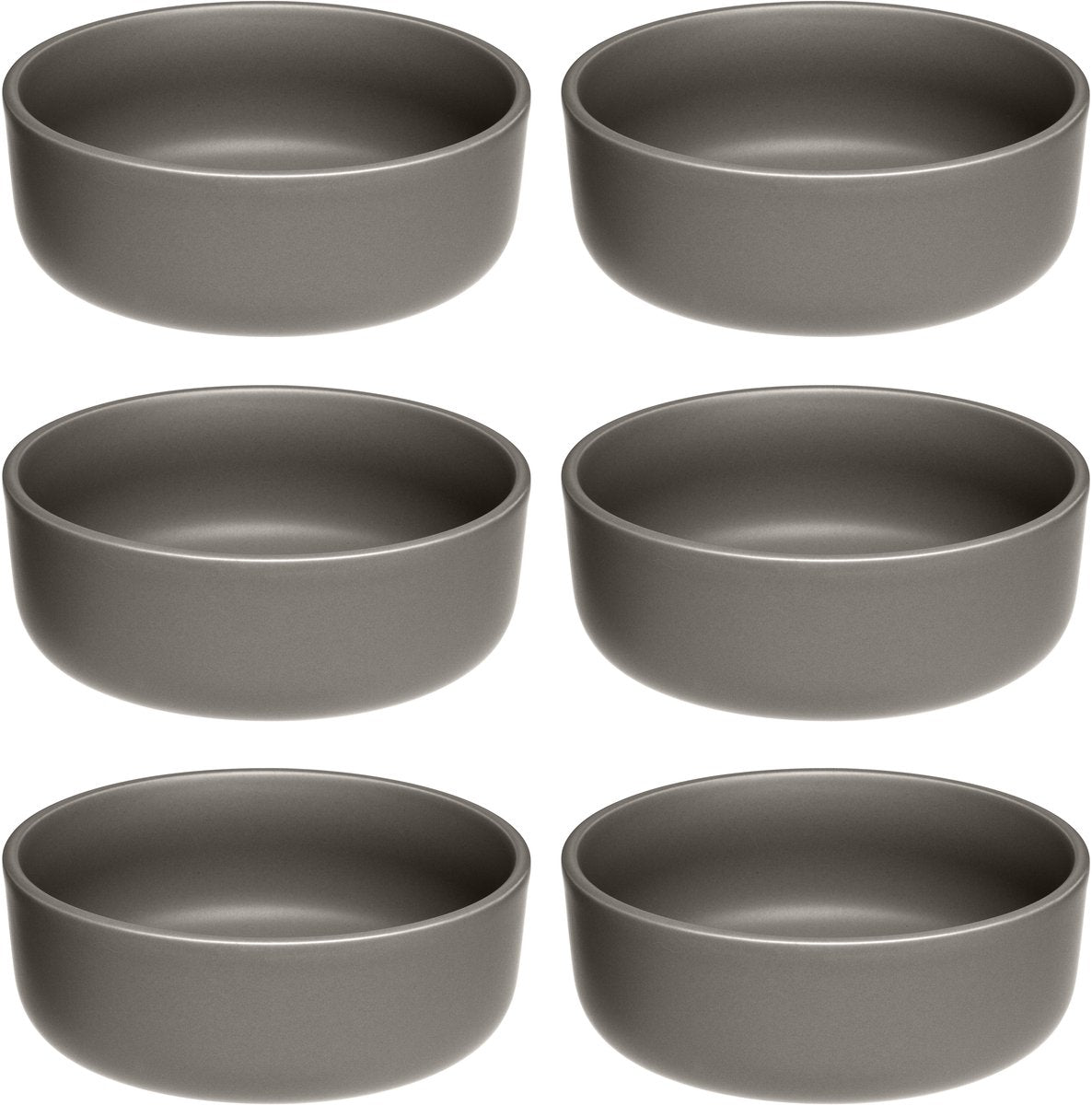 Leonardo roma bol 16cm taupe - set 6