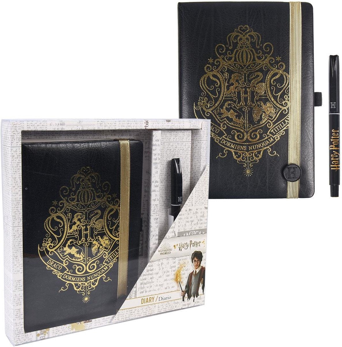 Coffret d'écriture Harry Potter Warner Bros - stylo et livret