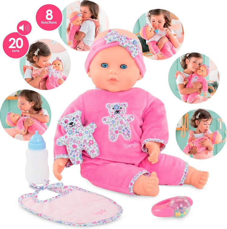 Corolle Mon Grand Poupon Interactive Babypop Lucille, 42 cm