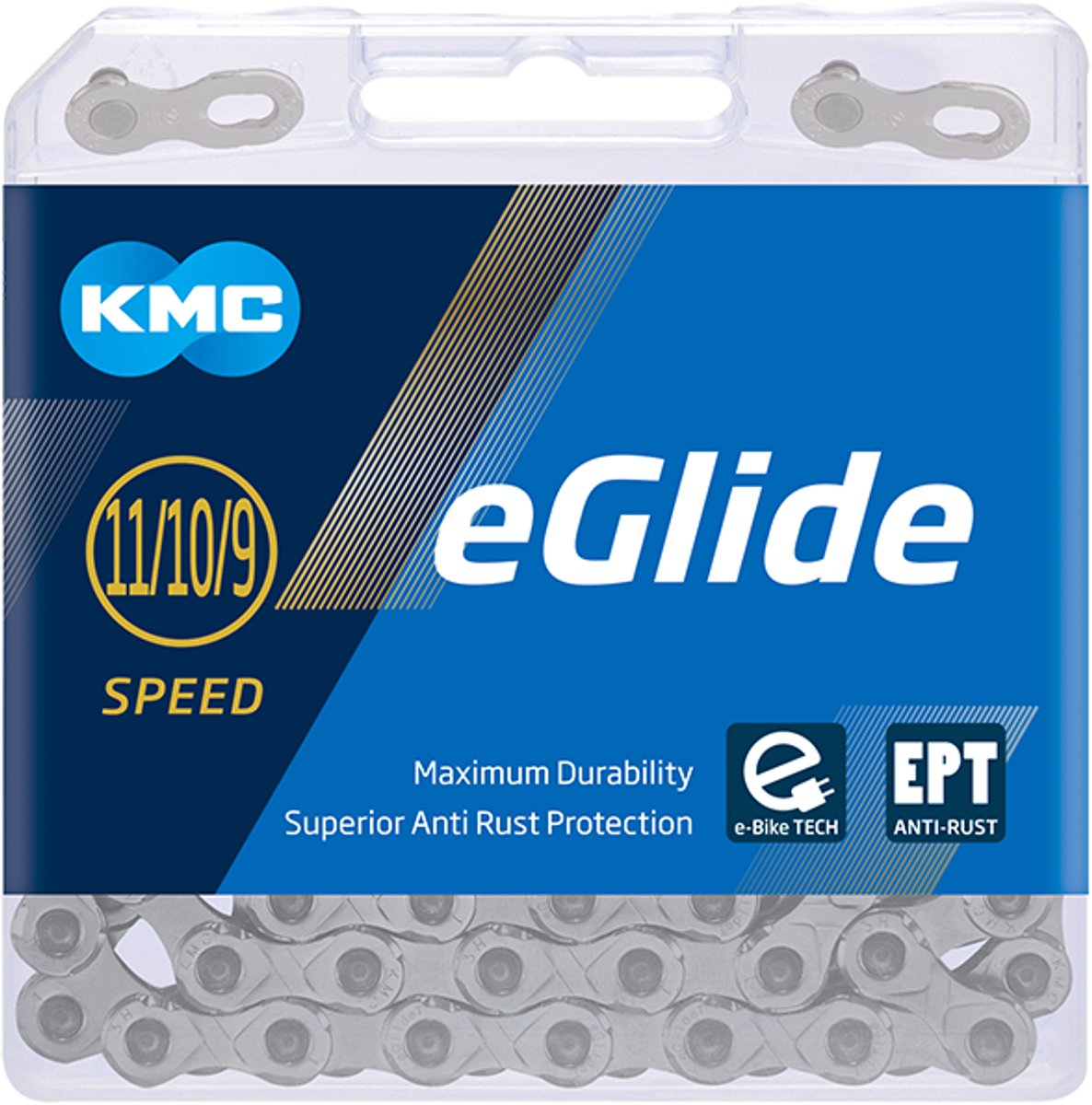 KMC Eglide Ketting 9 11V 118L Shimano