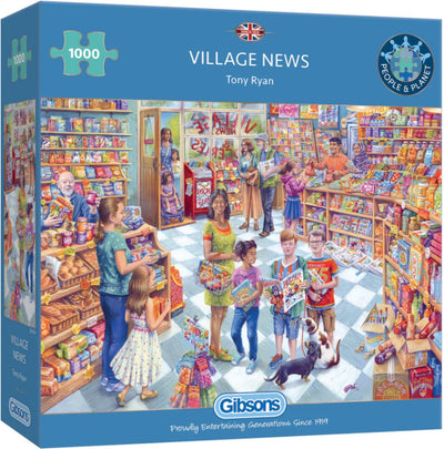 Gibsons - c'est l'Écosse (par Hartwig Braun) - 1000 pièces 68×49cm (l×h) - puzzle pour adultes