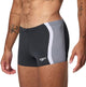 Short de bain sport homme Speedo solid splice aqua short - noir gris
