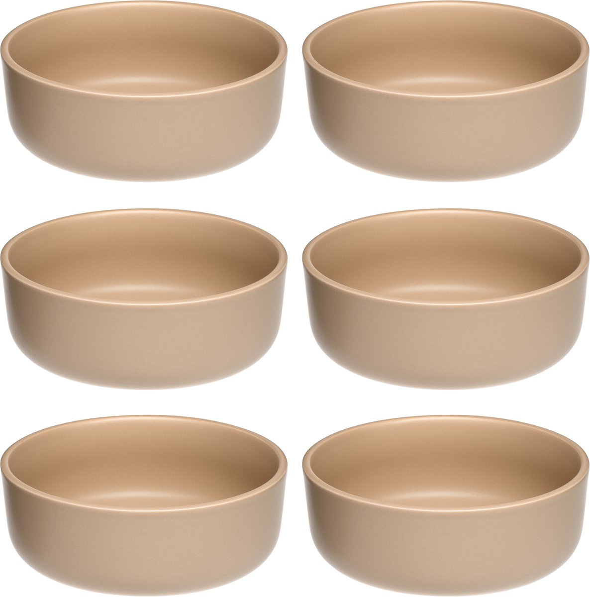 Leonardo roma bol 16cm abricot - set 6