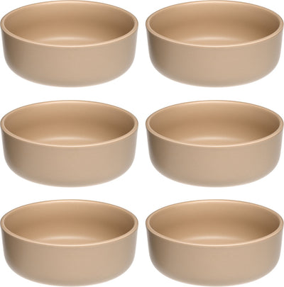 Leonardo roma bol 16cm abricot - set 6