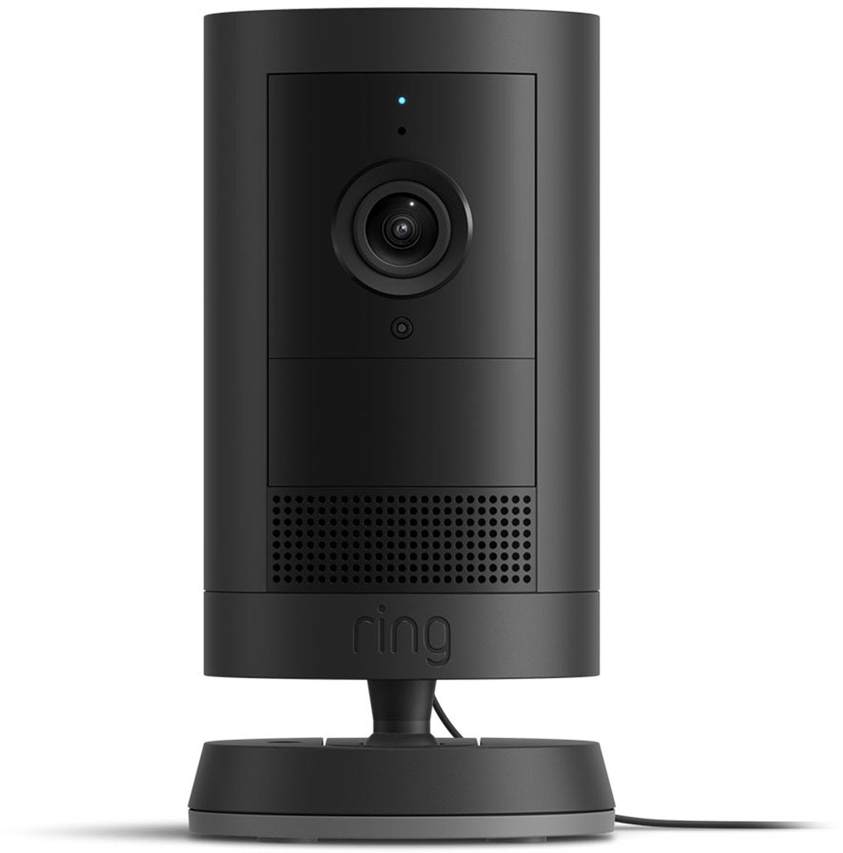 Ring outdoor camera plus - plug-in - noir - caméra extérieure - 2k