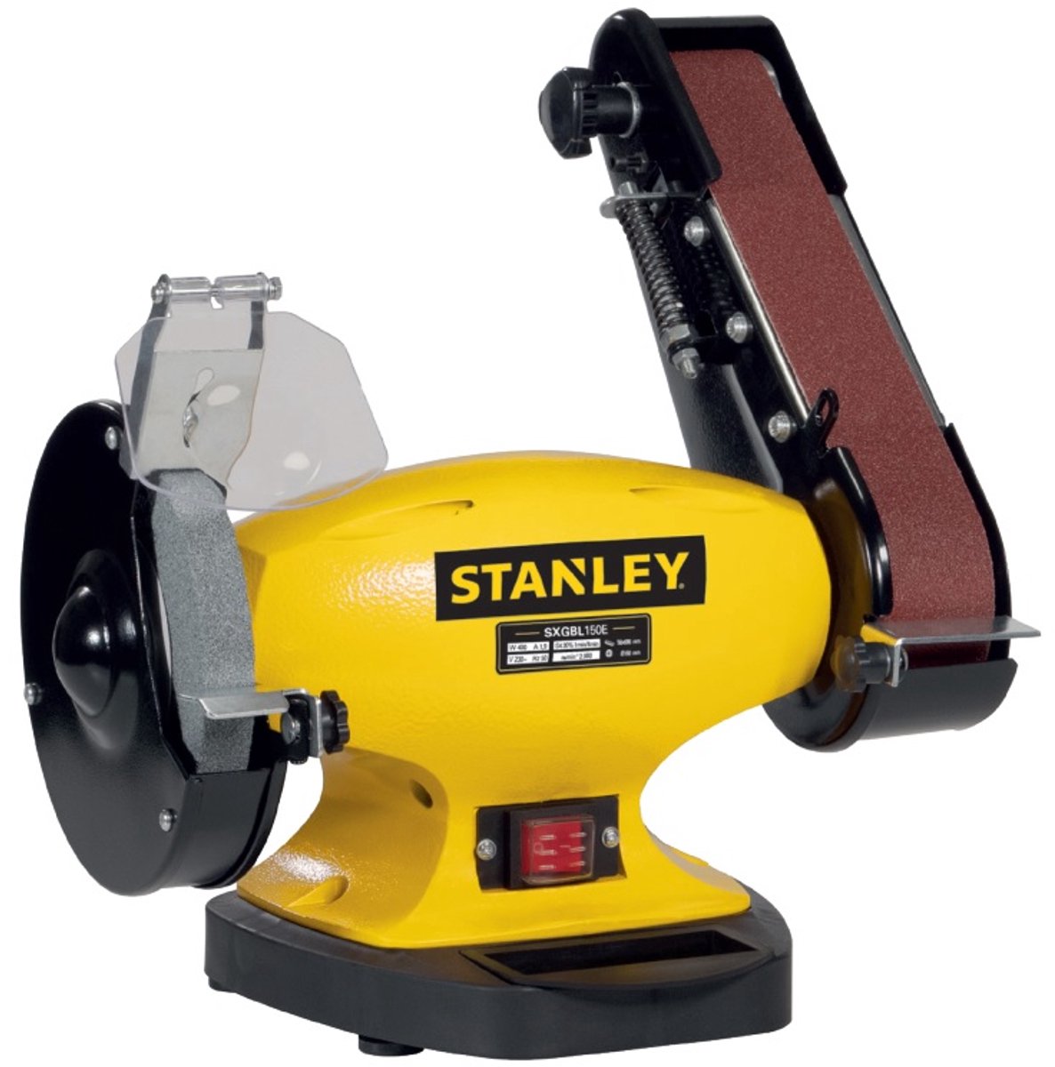 Stanley sxgbl150e - ponceuse à bande de table - 330w