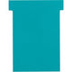 Cartes T ultradex larges bleu caraïbe