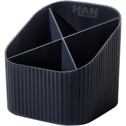 Pot à stylo han 17248-13 pp (polypropylène) noir