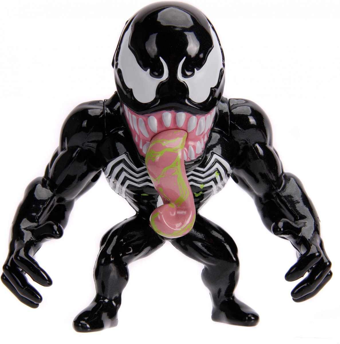 Marvel Jada figurine de jeu Venom 10 cm moulé sous pression noir et blanc