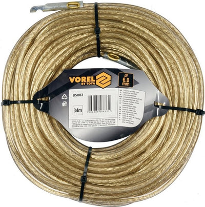 Vorel - ligne douanière en acier - 6mm - 34m