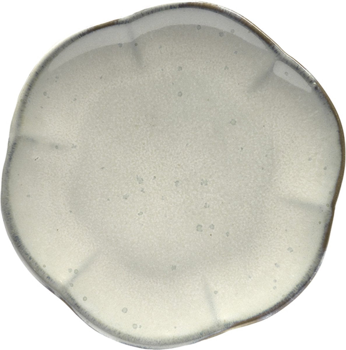 Serax - sergio herman inku - assiette nervurée - blanc - 13 ø - 4 pièces