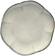 Serax - sergio herman inku - assiette nervurée - blanc - 13 ø - 4 pièces