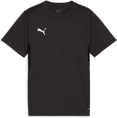 Puma teamgoal jersey jr maillot de sport pour garçons - noir-blanc-gris foncé