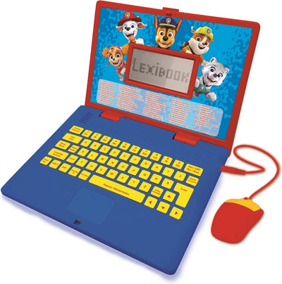 Ordinateur portable éducatif bilingue Lexibook Paw Patrol - 124 activités (allemand anglais)