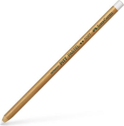 Faber-castell crayon pastel pitt - 201 blanc doux doux - fc-112111