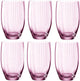 Verre à long drink Leonardo poesia 460ml rosé - lot de 6