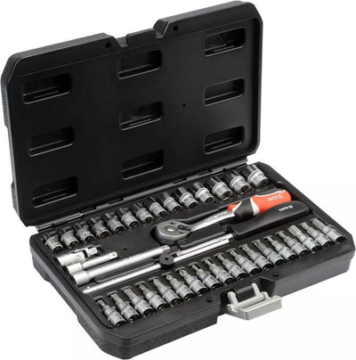Yato ensemble d'outils 38 pièces en métal noir yt-14471