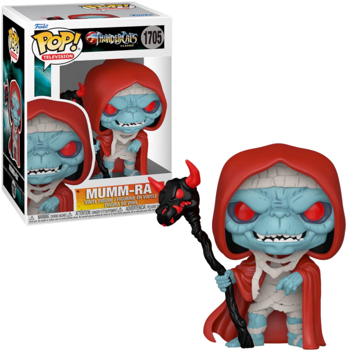Figurine de jouet Funko Thundercats mumm-ra en vinyle à collectionner.