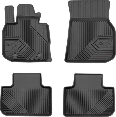 Tapis de voiture Frogum 3D sur mesure pour BMW X3 (G01) à partir de 2017 et BMW X4 (G02) à partir de 2018
