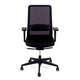 Chaise de bureau ceha 'charcazw uréthane noir