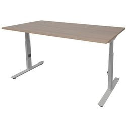 Bureau Schavenburg lin-pl148-hava-m25, panneau de particules, métal multicolore