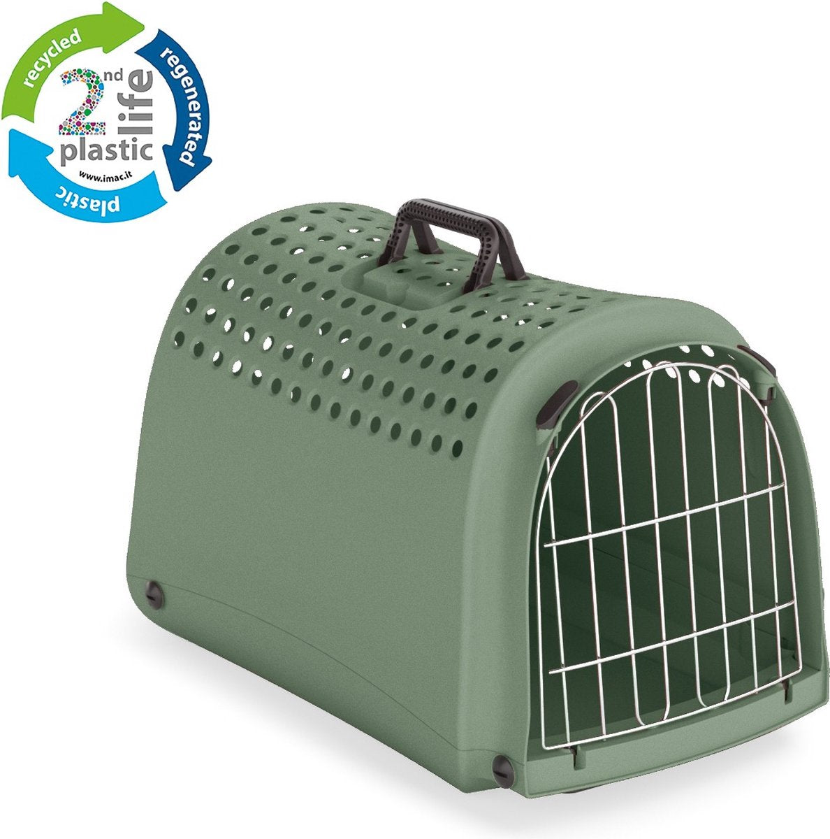IMAC Travel Basket Linus 2nd Life recyclé vert