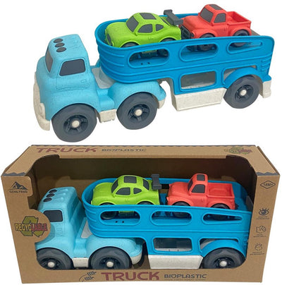Transporteur de voitures Van der Meulen avec 2 voitures en bioplastique (2015179)