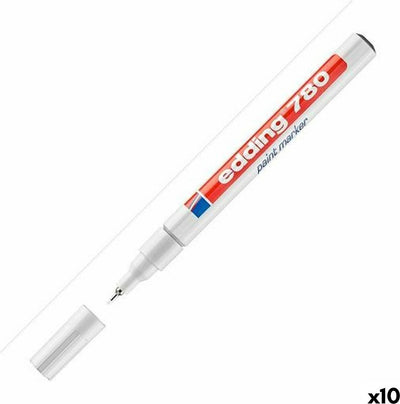 Edding surligneur permanent 780 blanc 1 pièce