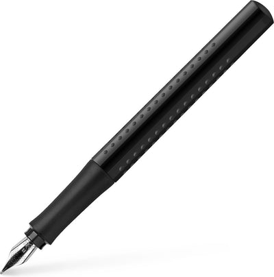Stylo plume Faber-Castell - grip 2010 - largeur d'écriture b - noir - fc-140832