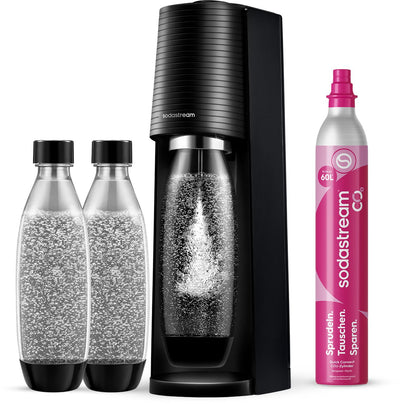 Machine à eau gazeuse Sodastream terra megapack noir