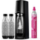 Machine à eau gazeuse Sodastream terra megapack noir