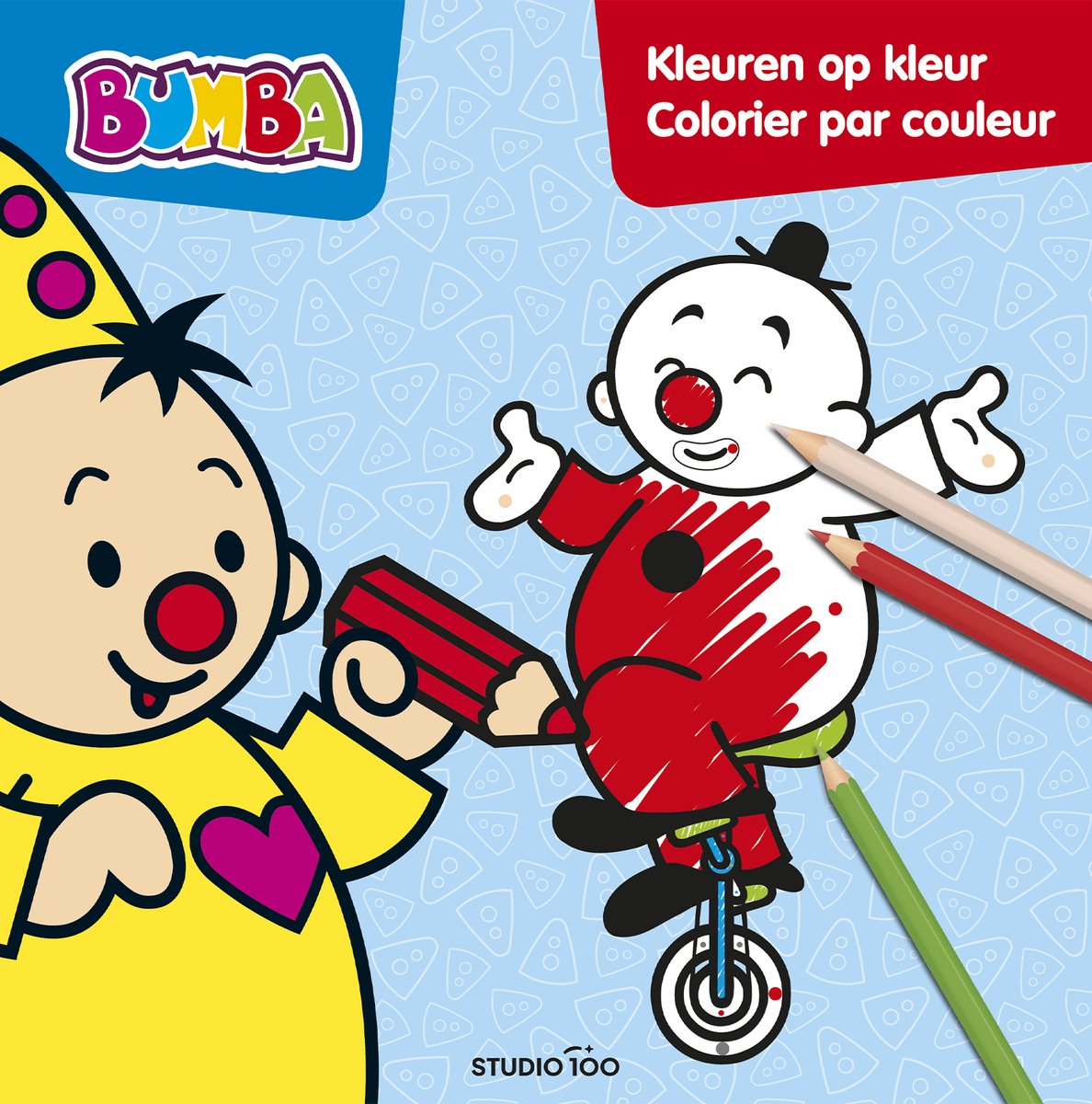Livre de coloriage Studio 100 bumba - couleur par couleur