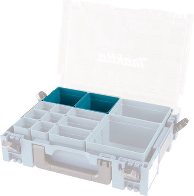 Boîte d'insertion d'accessoires Makita 100x100mm mbox organisateur - 191x95-9 - 191x95-9