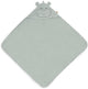 Jollein cape de bain en tissu éponge 75x75cm hippo happy