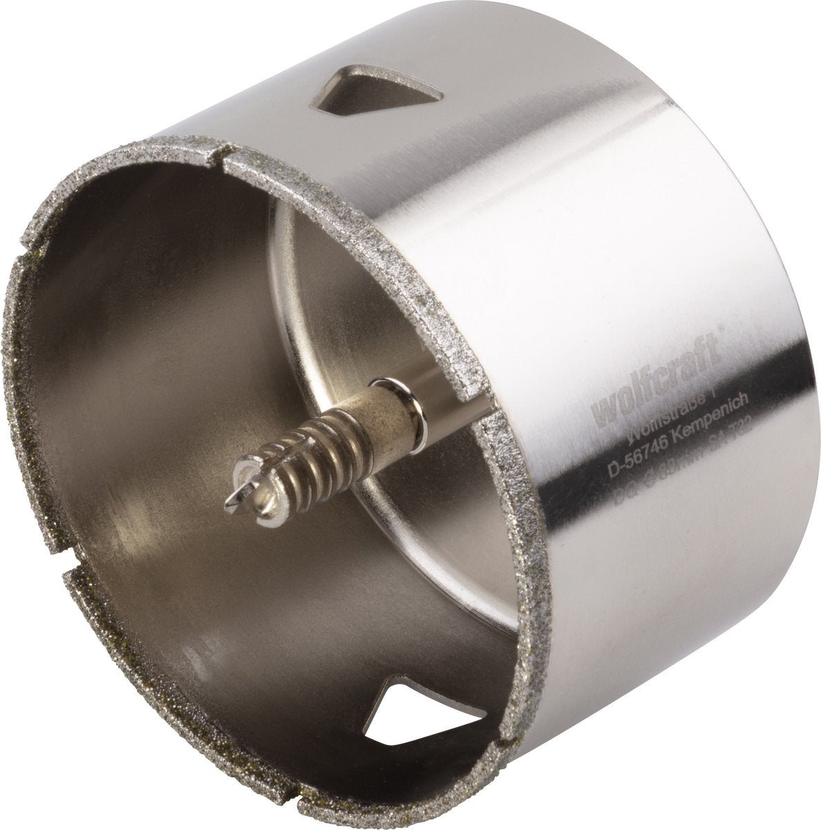 Wolfcraft - foret diamant 83 mm - foret à carrelage 83 mm - scie cloche diamant - 5933000