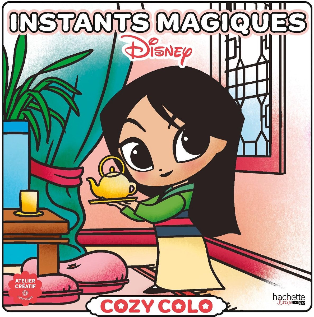 Livre de coloriage Hachette Disney Cosy Colo - pour adultes et enfants