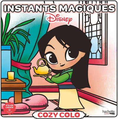 Livre de coloriage Hachette Disney Cosy Colo - pour adultes et enfants