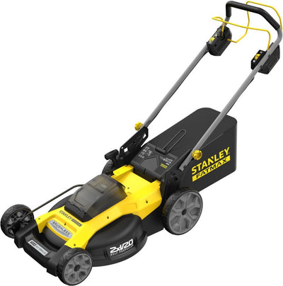 Tondeuse à gazon à batterie Stanley sfmcmws251m fatmax® v20 51cm avec roues motrices 2x18v 4,0ah