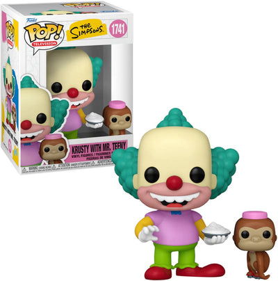 Les Simpsons Krusty avec Mr. Teeny Vinyl Figure 1741 Unisexe Funko Pop! - neutre - standard
