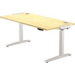 Bureau assis-debout Fellowes 9787101 acier, mfc argent
