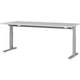 Bureau assis-debout germania 4253-583 gris 750 mm (h)