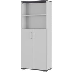 Coffre à dossiers suspendus Germania 4249-588 gris 2000 mm (h)