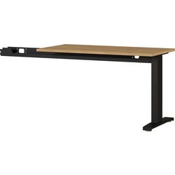 Extension de bureau germania 4241-582 marron 870 mm (h)