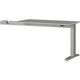 Extension de bureau germania 4241-583 gris 870 mm (h)